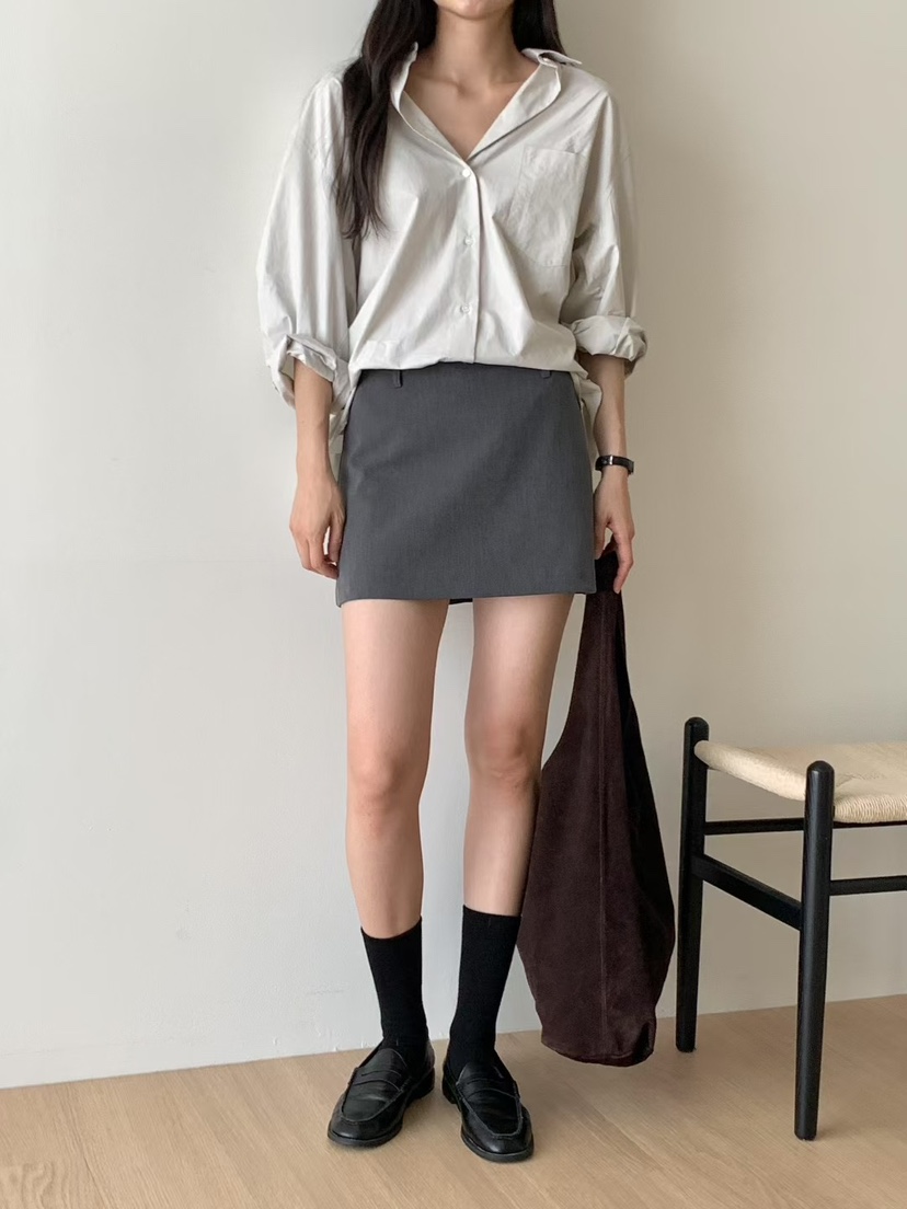 SANTAL東大門㊣代購女裝新款真品25秋冬休閑人氣襯衫蕾絲衫SANTAL襯衫/蕾絲衫