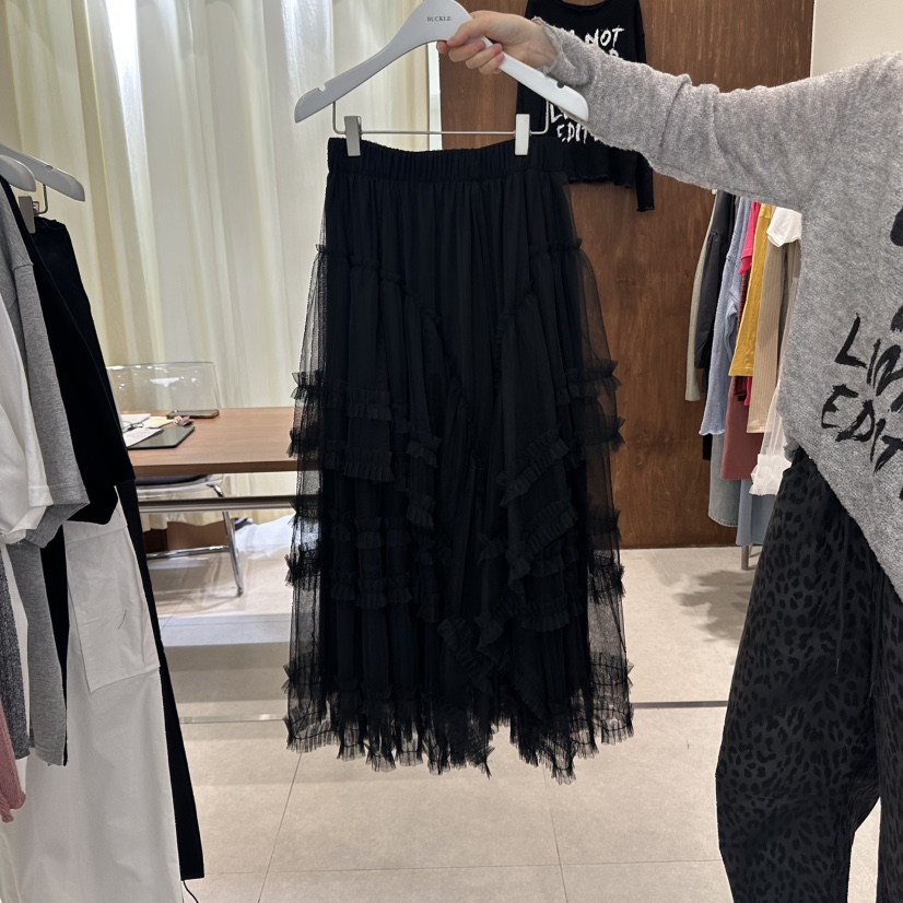 BUCKLE東大門㊣實拍女裝新品熱賣職業時尚休閑25秋冬人氣長裙BUCKLE長裙圖色2