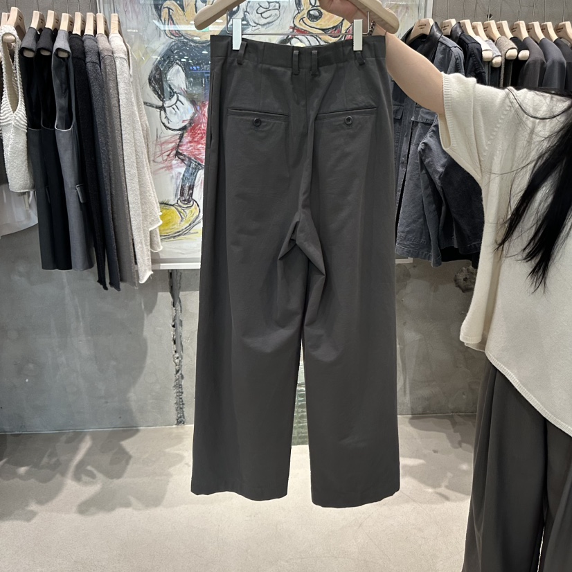 LAMAGIEPIE東大門㊣直郵女士新品職業時尚休閑推薦真品休閑褲LAMAGIE GREY休閑褲