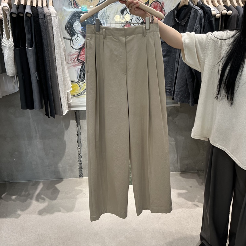 LAMAGIEPIE東大門㊣直郵女士新品職業時尚休閑推薦真品休閑褲LAMAGIE GREY休閑褲圖色1