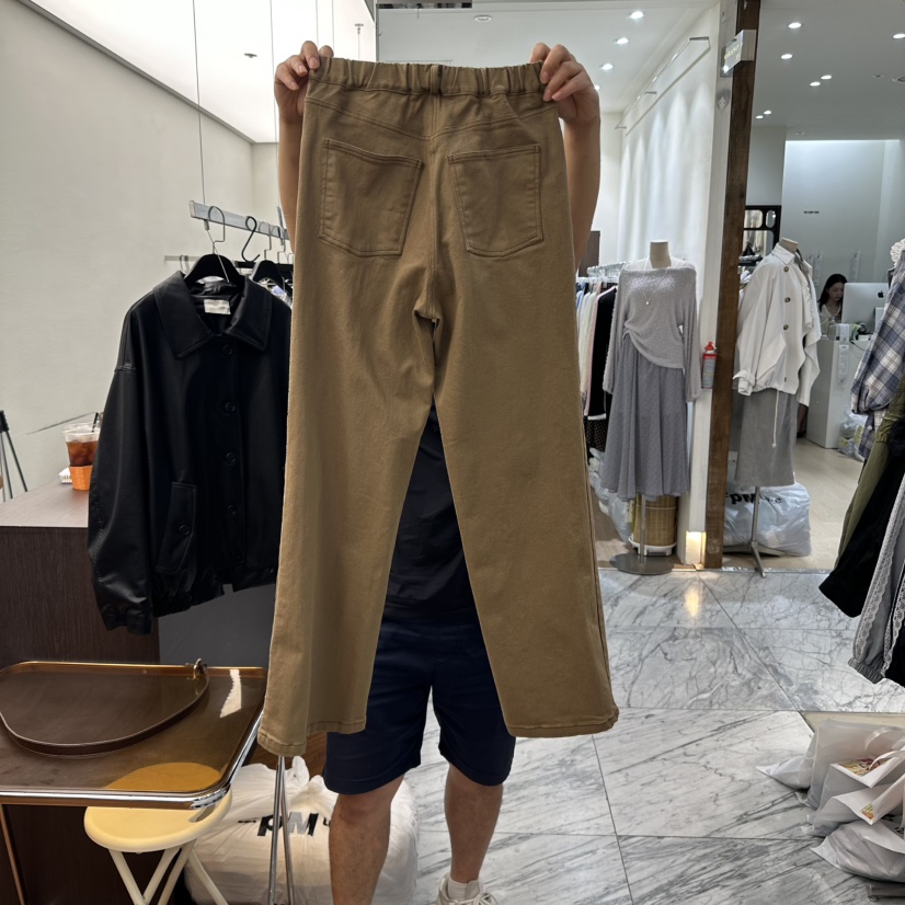 MOANA韓國直郵㊣女裝新款真品25秋冬職業時尚推薦休閑休閑褲MOANA休閑褲