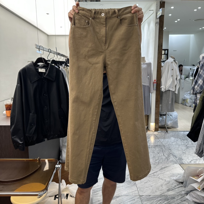 MOANA韓國直郵㊣女裝新款真品25秋冬職業時尚推薦休閑休閑褲MOANA休閑褲圖色1