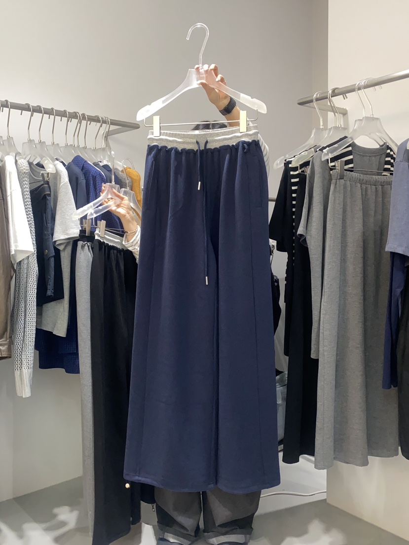 LOOKK韓國代購㊣女裝新品人氣25秋冬熱賣推薦真品休閑休閑褲LOOKK休閑褲圖色2