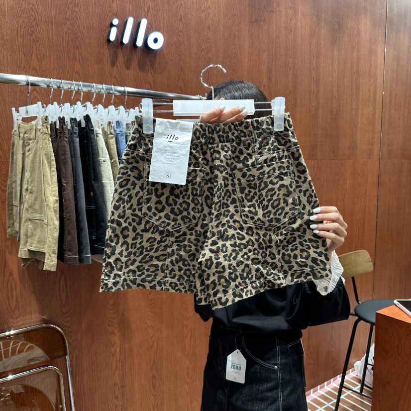 ILLO東大門㊣實拍女裝新品真品時尚25秋冬推薦休閑人氣裙褲ILLO裙褲