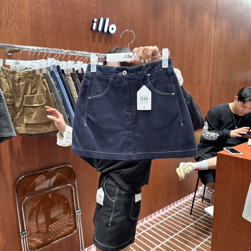 ILLO東大門㊣直郵女裝新品推薦熱賣真品25秋冬人氣休閑裙褲ILLO裙褲圖色1