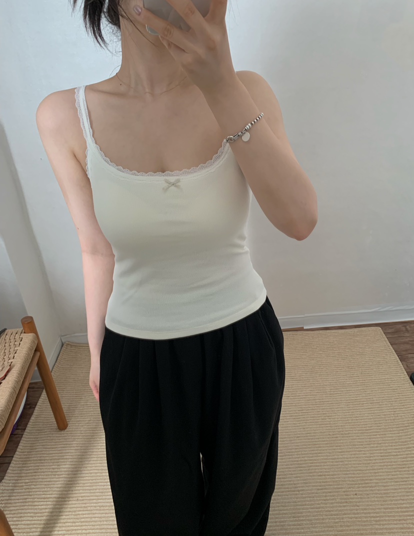 TWENTY FOUR SEVEN24-7韓國代購㊣女士新品推薦吊帶背心TEWNTY FOUR SEVEN24-7吊帶/背心