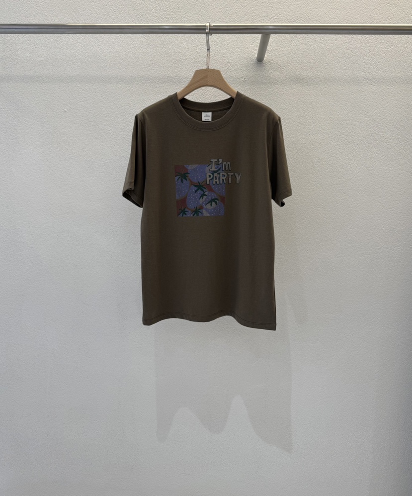 ABLERING韓國代購㊣女裝新品真品推薦休閑25秋冬熱賣職業T恤ABLE STANDARD/ABLERINGT恤圖色2