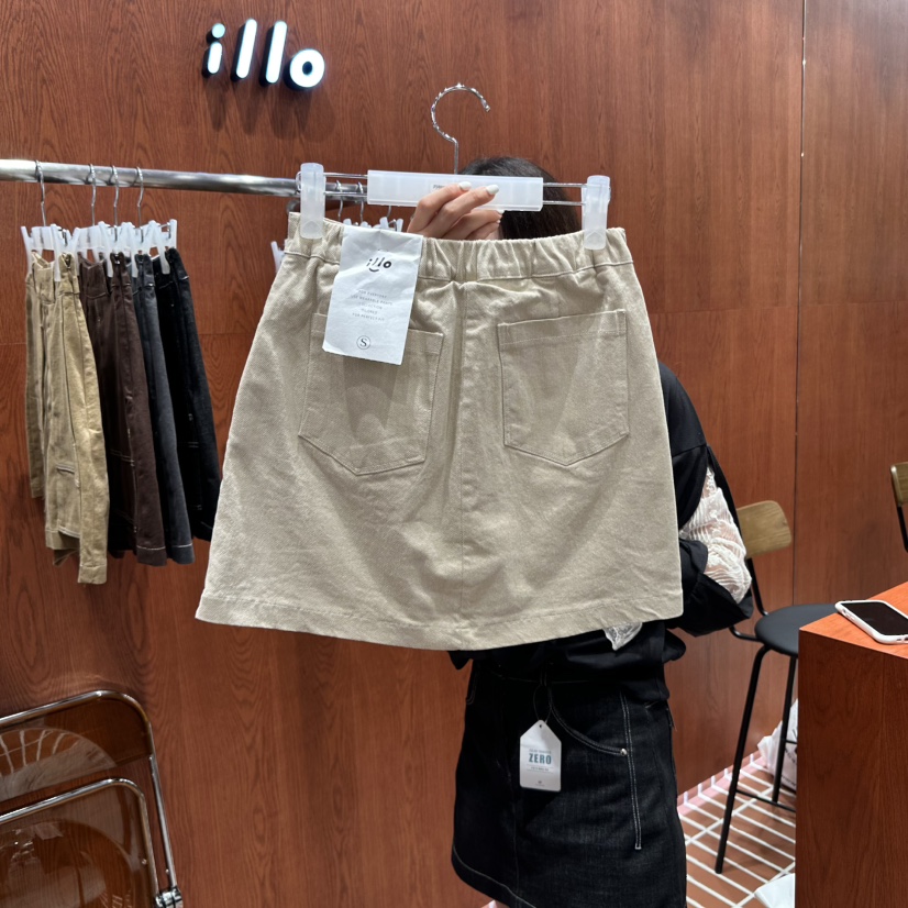 ILLO東大門㊣代購女裝新品熱賣休閑時尚25秋冬真品人氣裙褲ILLO裙褲