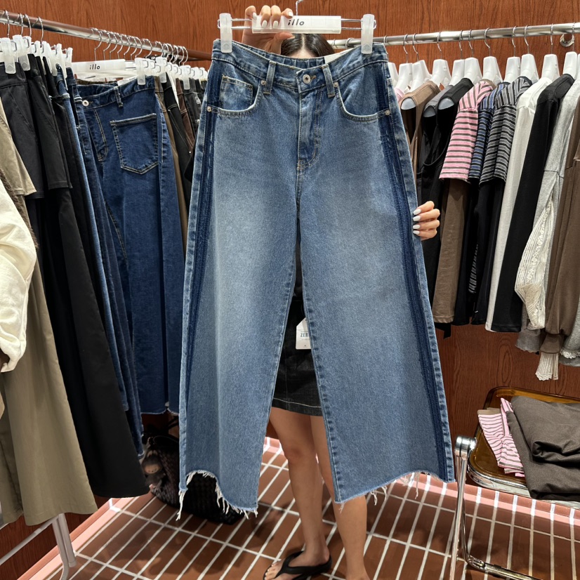 ILLO東大門㊣代購女裝新品人氣25秋冬熱賣時尚真品推薦牛仔褲ILLO牛仔褲圖色1