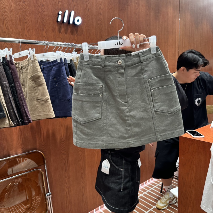 ILLO東大門㊣直郵女士新款推薦真品熱賣休閑人氣職業時尚裙褲ILLO裙褲圖色3