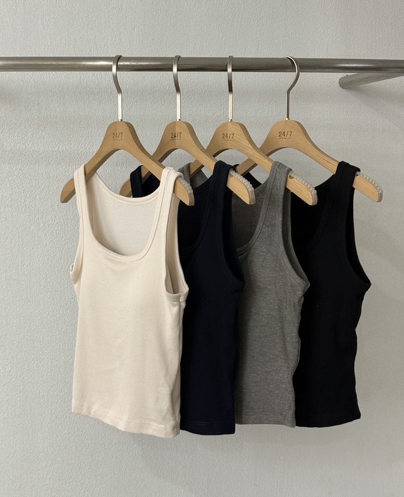 TWENTY FOUR SEVEN24-7東大門㊣代購女士新品熱賣吊帶背心TEWNTY FOUR SEVEN24-7吊帶/背心