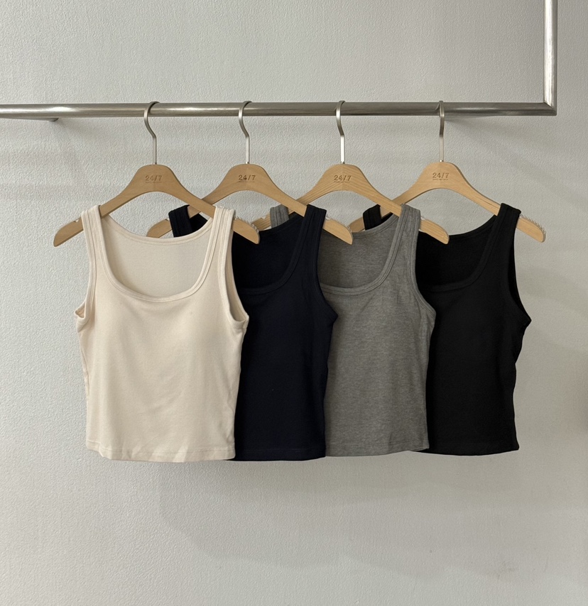 TWENTY FOUR SEVEN24-7東大門㊣代購女士新品熱賣吊帶背心TEWNTY FOUR SEVEN24-7吊帶/背心