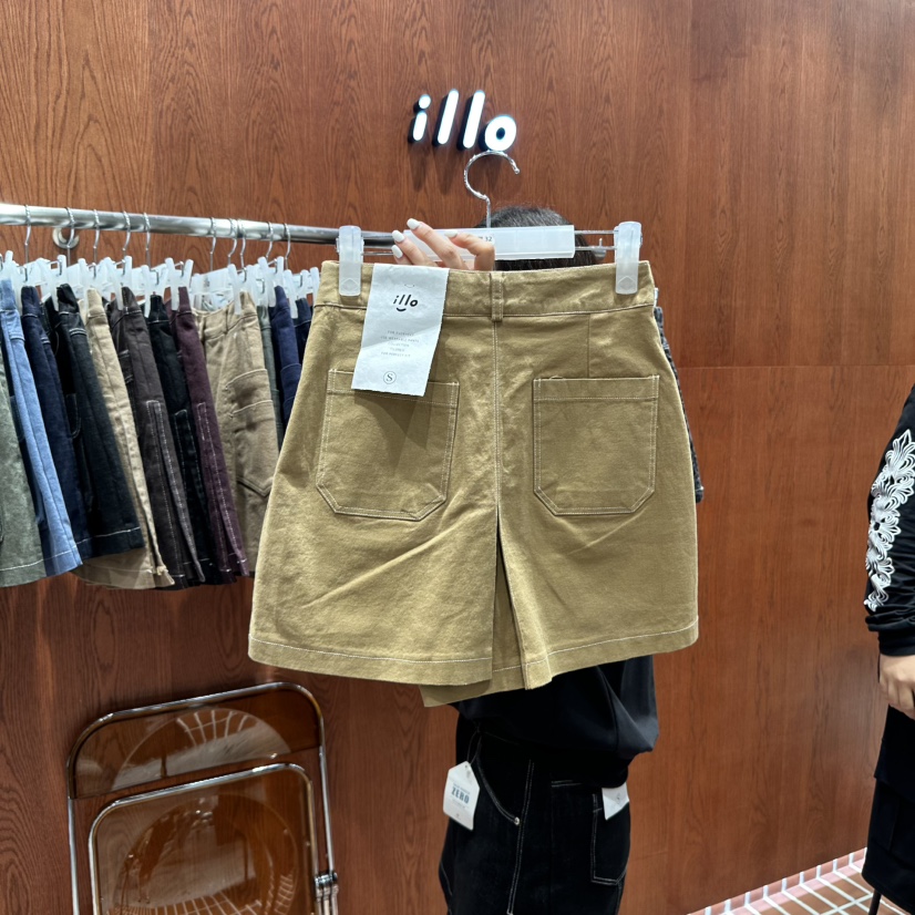ILLO東大門㊣直郵女裝新品休閑時尚職業熱賣人氣真品推薦短褲ILLO短褲
