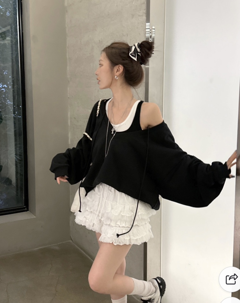 OKIE韓國代購㊣女士新品推薦職業真品25秋冬休閑衛衣不含內搭OKIE衛衣