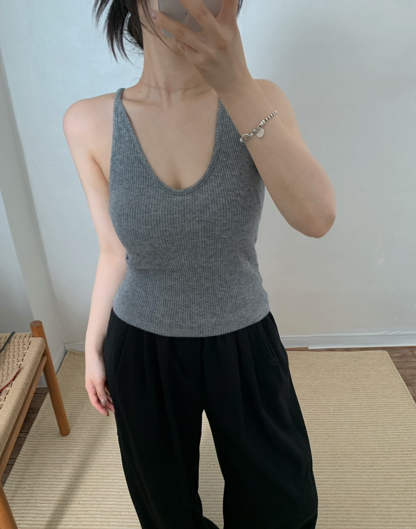 TWENTY FOUR SEVEN24-7東大門㊣實拍女士新品人氣吊帶背心TEWNTY FOUR SEVEN24-7吊帶/背心