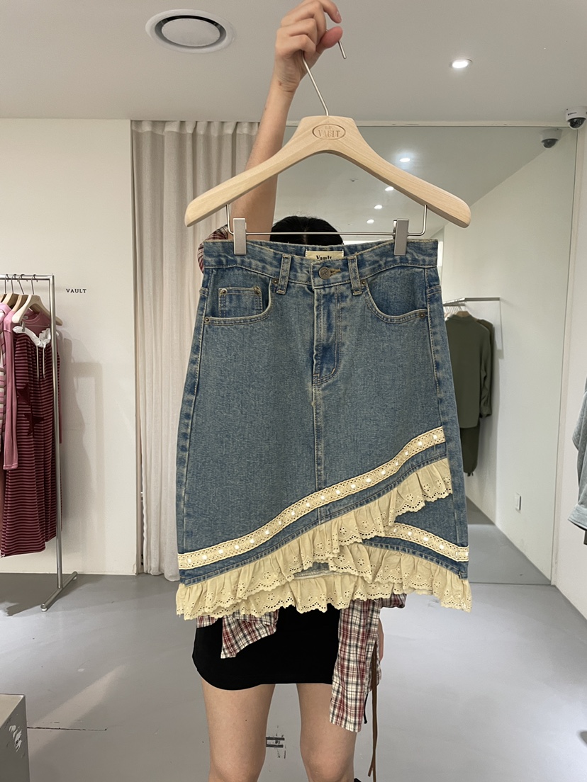 VAULT東大門㊣直郵女士新品人氣熱賣職業休閑時尚半身裙中短裙VAULT半身裙/中短裙圖色1