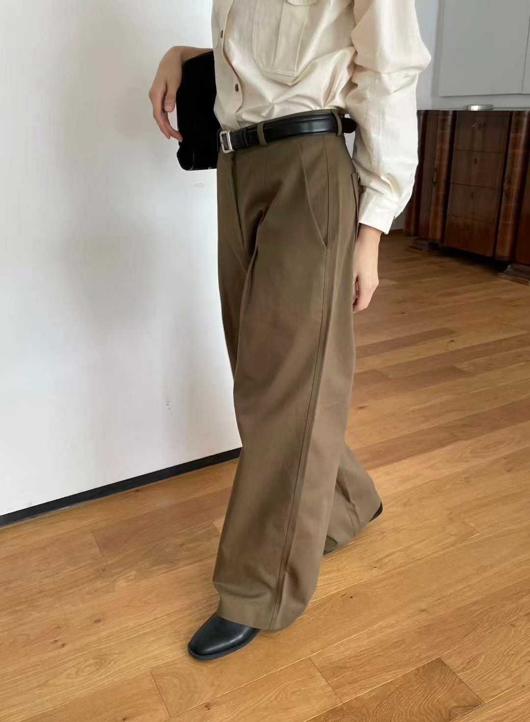SOMETHINGELSE東大門㊣實拍女士新款熱賣時尚休閑褲不含腰帶SOMETHINGELSE休閑褲