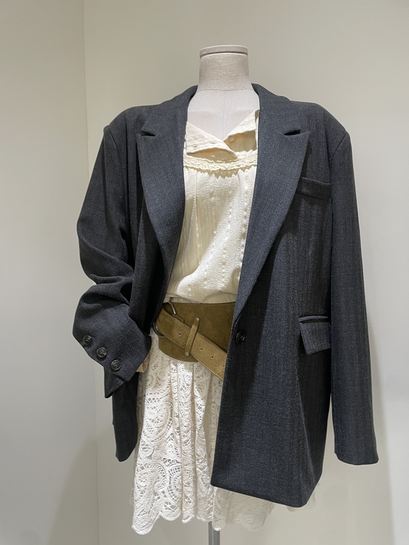 VAULT東大門㊣直郵女士新款真品熱賣25秋冬休閑時尚夾克人字形VAULT夾克