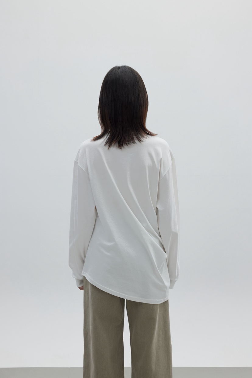 LE-PPL韓國直郵㊣女士新品25秋冬推薦休閑熱賣長袖T恤刺繡LE-PPL長袖T恤