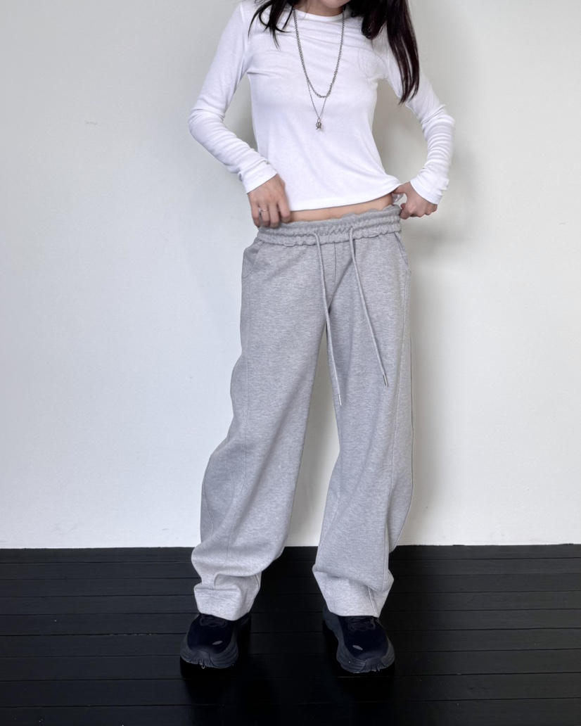 NOCTURNAL VIBE東大門㊣直郵女裝新品25秋冬時尚人氣休閑褲NOCTURNAL VIBE休閑褲