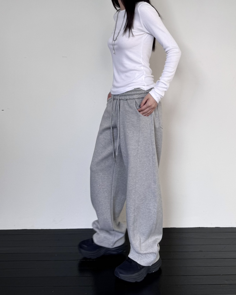 NOCTURNAL VIBE東大門㊣直郵女裝新品25秋冬時尚人氣休閑褲NOCTURNAL VIBE休閑褲