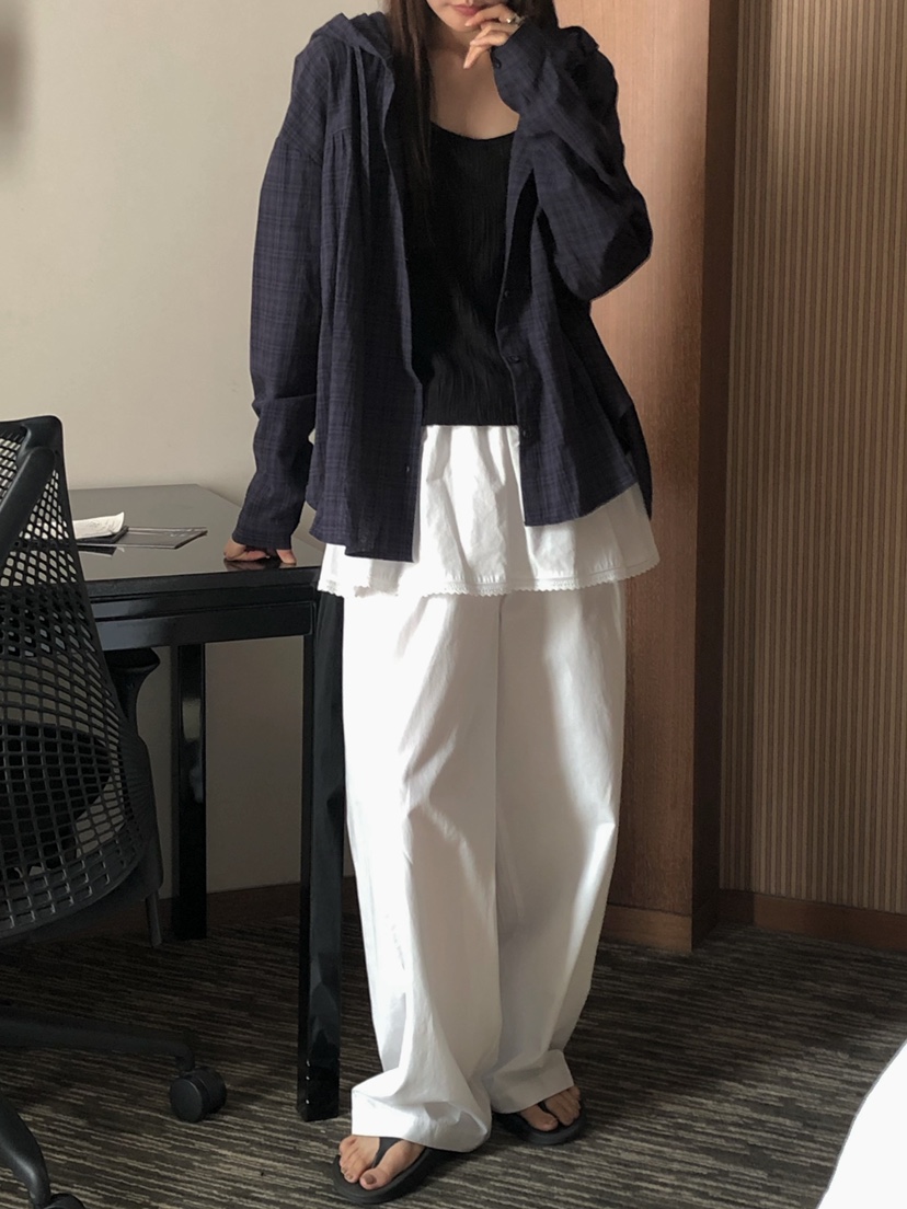 ONDO-P東大門㊣實拍女士新品人氣職業25秋冬休閑真品裙褲蕾絲ONDO-P裙褲