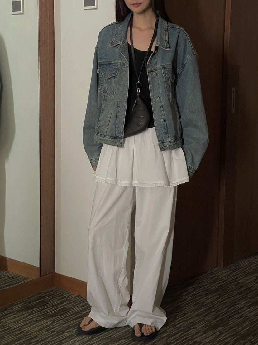 ONDO-P東大門㊣實拍女士新品人氣職業25秋冬休閑真品裙褲蕾絲ONDO-P裙褲