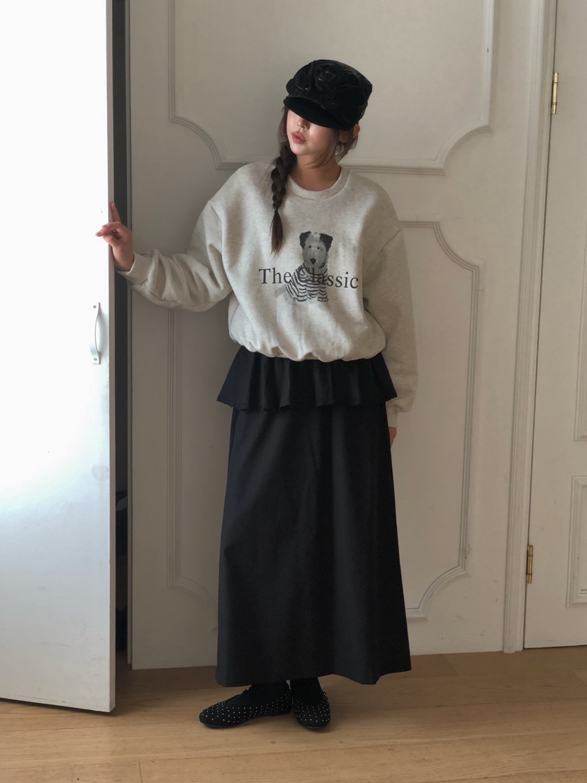 ONDO-P東大門㊣代購女士新款25秋冬熱賣推薦真品時尚長裙蕾絲ONDO-P長裙