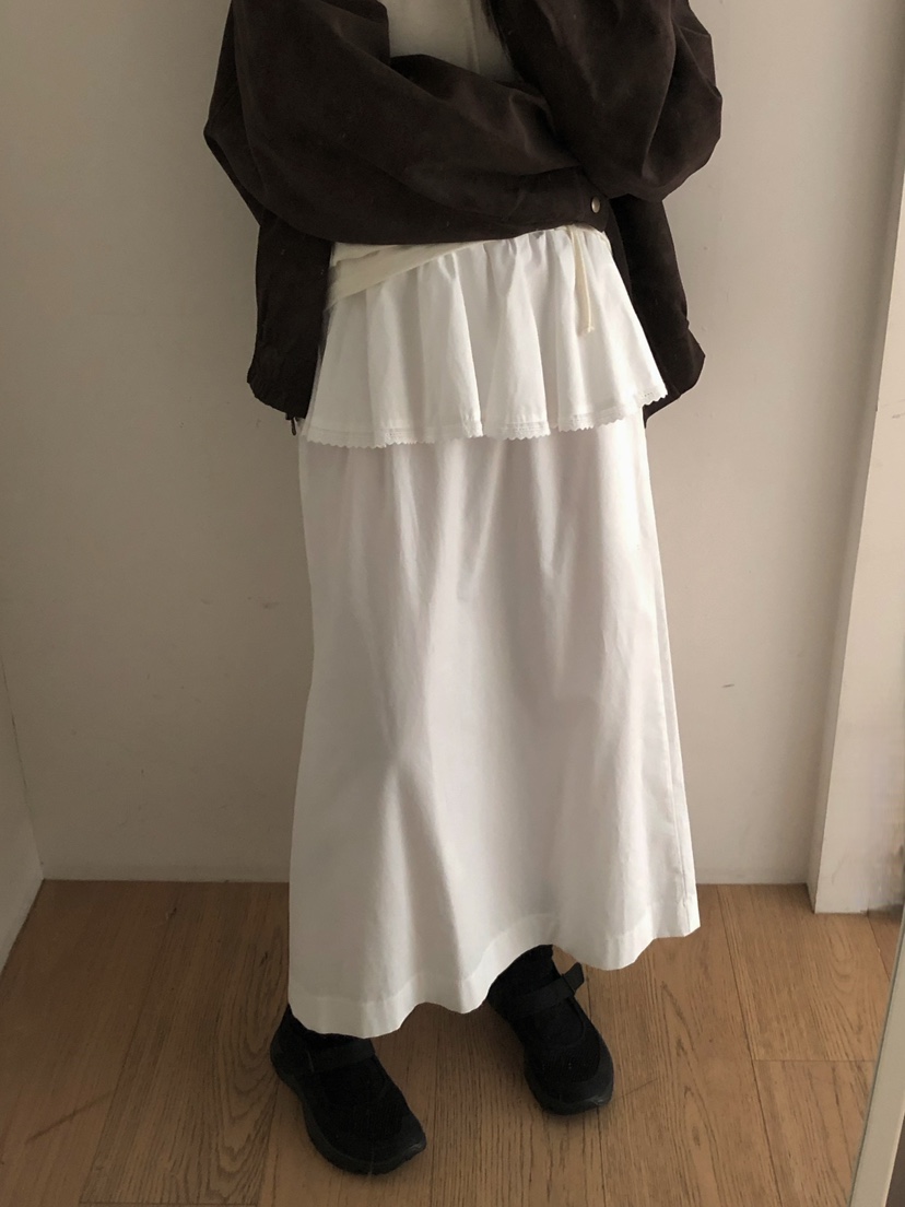 ONDO-P東大門㊣代購女士新款25秋冬熱賣推薦真品時尚長裙蕾絲ONDO-P長裙圖色1