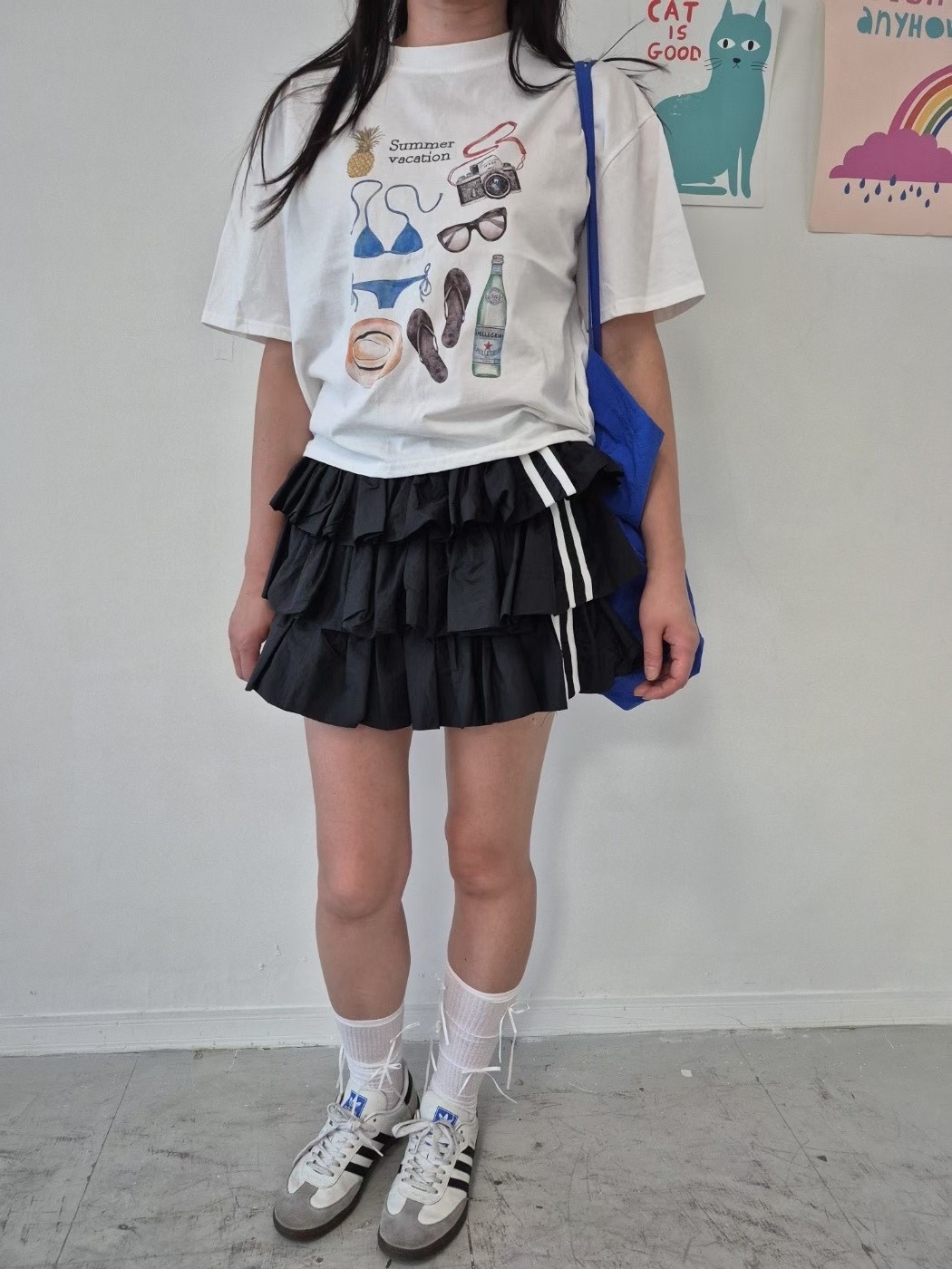 COTTONFACTORY韓國直郵㊣女裝新品25秋冬人氣熱賣職業真品短裙COTTONFACTORY短裙圖色1