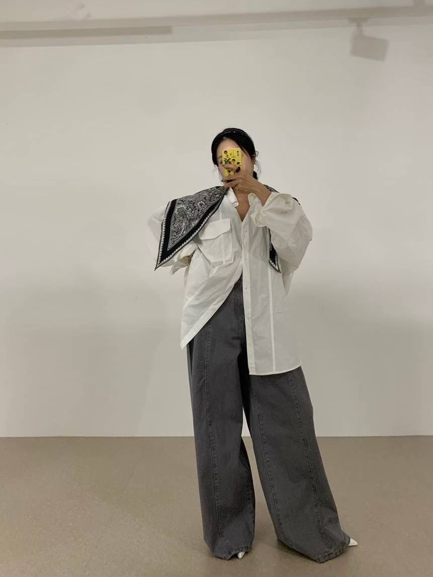 COZCAT-코즈켓-T韓國直郵㊣女士新品人氣時尚職業襯衫蕾絲衫COZCAT襯衫/蕾絲衫圖色2