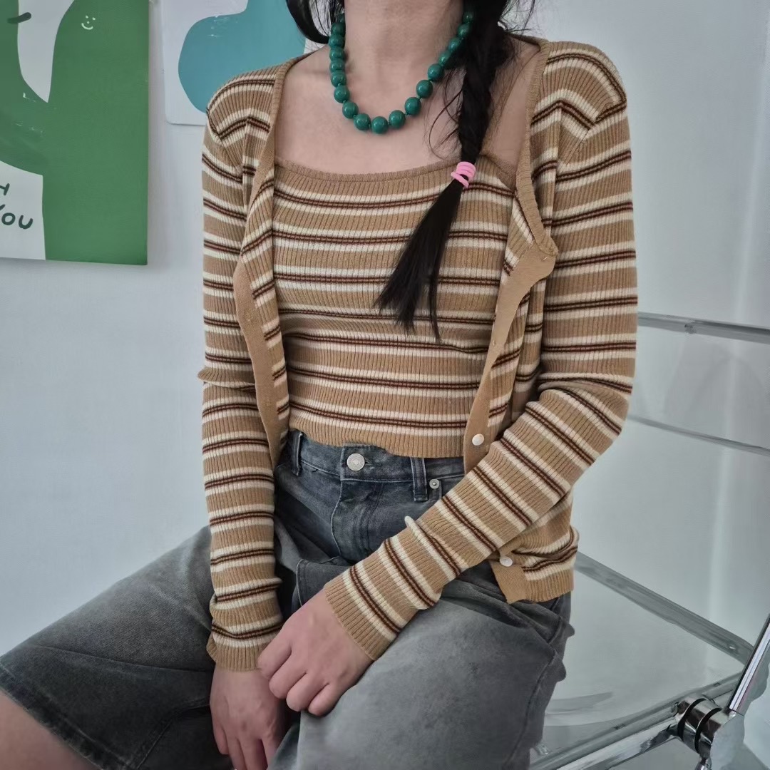 COTTONFACTORY東大門㊣代購女裝新款25秋冬職業時尚人氣套裝COTTONFACTORY套裝圖色4