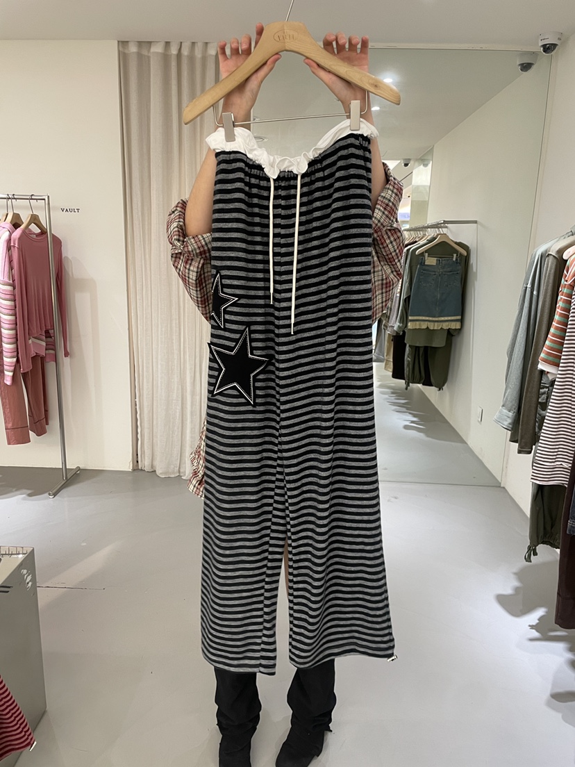 VAULT韓國直郵㊣女士新品時尚25秋冬休閑職業推薦休閑褲單排扣VAULT休閑褲圖色3