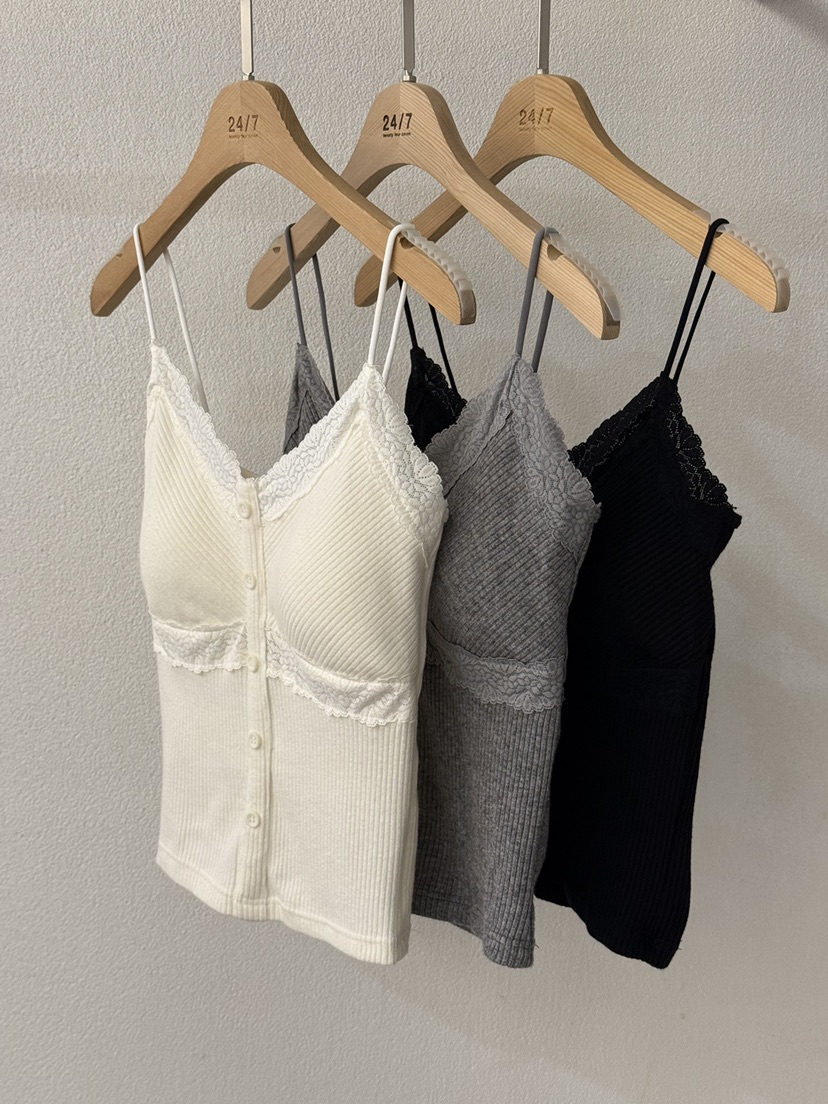 TWENTY FOUR SEVEN24-7東大門㊣實拍女士新品時尚吊帶背心TEWNTY FOUR SEVEN24-7吊帶/背心