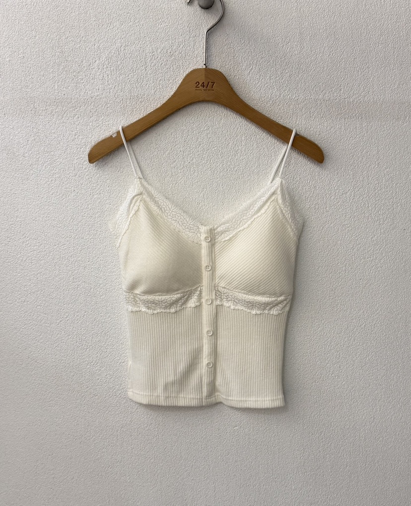 TWENTY FOUR SEVEN24-7東大門㊣實拍女士新品時尚吊帶背心TEWNTY FOUR SEVEN24-7吊帶/背心圖色1