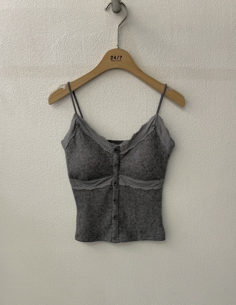 TWENTY FOUR SEVEN24-7東大門㊣實拍女士新品時尚吊帶背心TEWNTY FOUR SEVEN24-7吊帶/背心圖色2