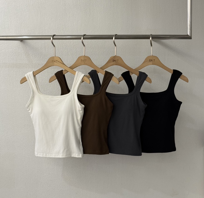 TWENTY FOUR SEVEN24-7東大門㊣直郵女士新品人氣吊帶背心TEWNTY FOUR SEVEN24-7吊帶/背心