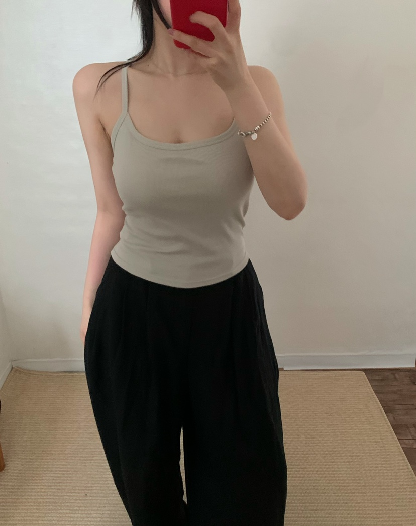TWENTY FOUR SEVEN24-7東大門㊣實拍女士新款職業吊帶背心TEWNTY FOUR SEVEN24-7吊帶/背心