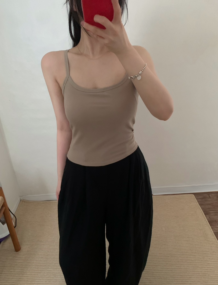 TWENTY FOUR SEVEN24-7東大門㊣實拍女士新款職業吊帶背心TEWNTY FOUR SEVEN24-7吊帶/背心