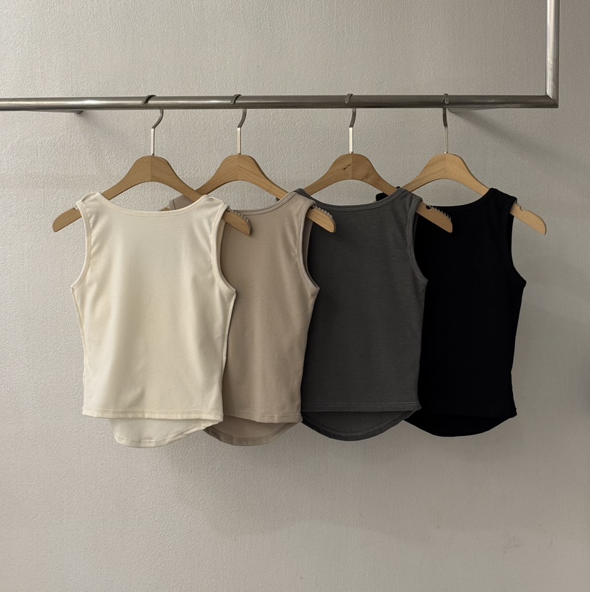TWENTY FOUR SEVEN24-7韓國代購㊣女士新品25秋冬吊帶背心TEWNTY FOUR SEVEN24-7吊帶/背心