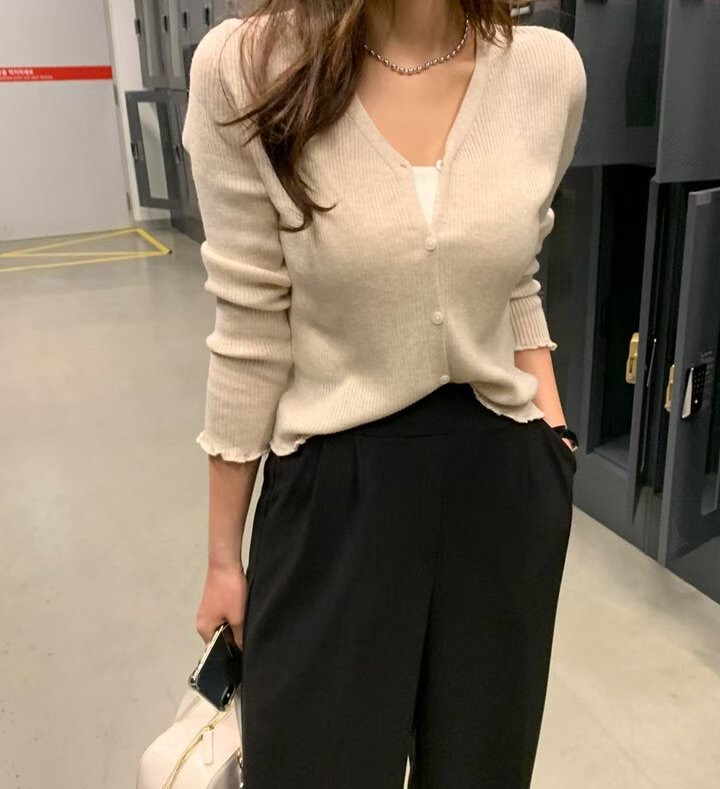 NEO東大門㊣代購女裝新品時尚真品人氣職業推薦休閑熱賣針織衫NEO針織衫圖色2