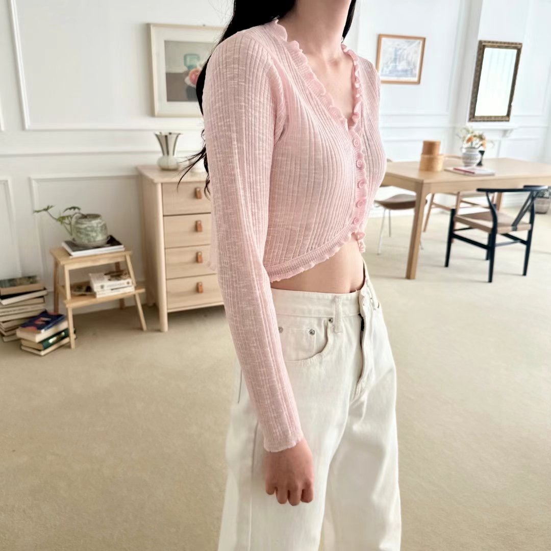 BLUEGIRL東大門㊣代購女士新款時尚休閑25秋冬熱賣職業針織衫BLUE_GIRL針織衫圖色3