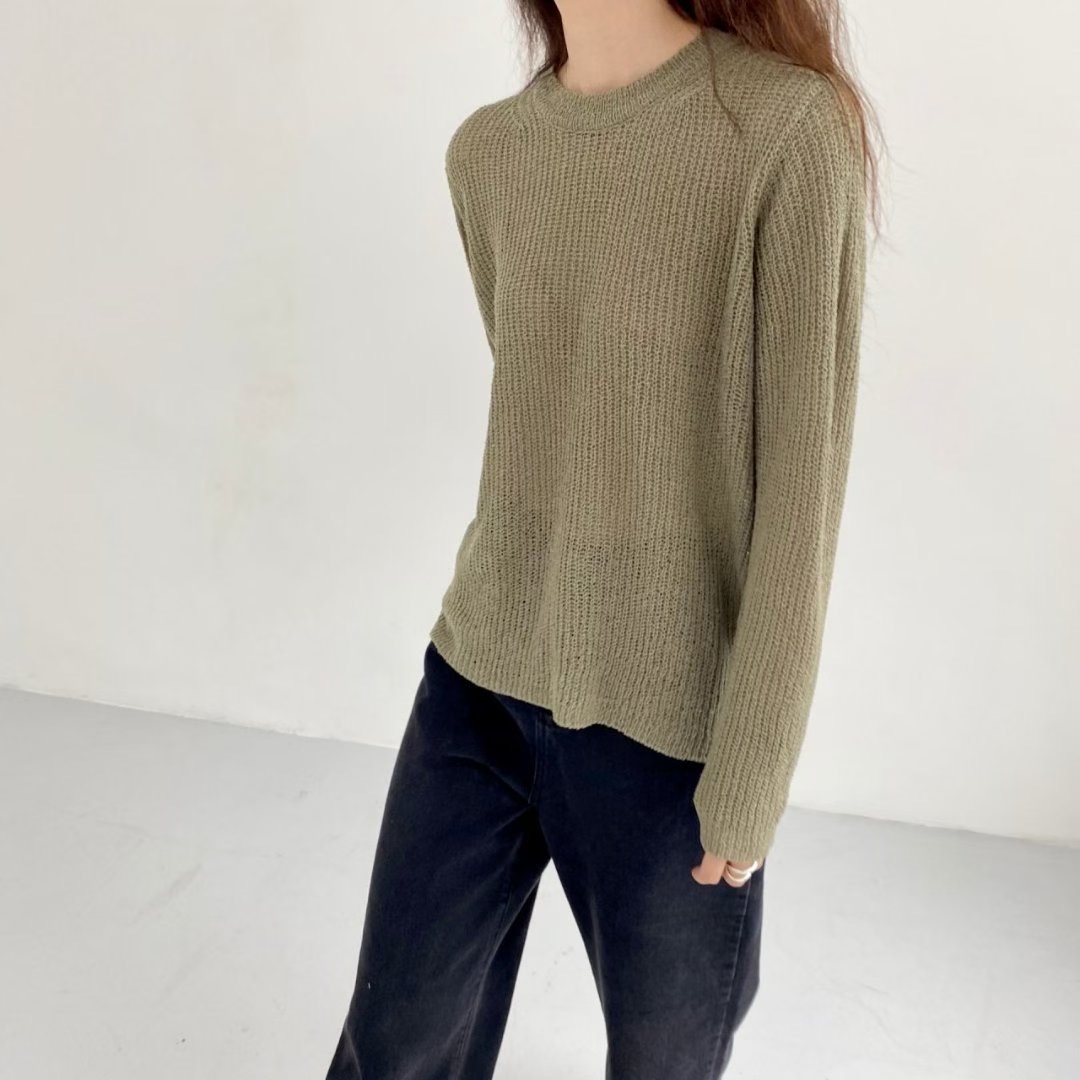 NEO韓國代購㊣女裝新款推薦職業休閑熱賣真品25秋冬人氣針織衫NEO針織衫圖色3