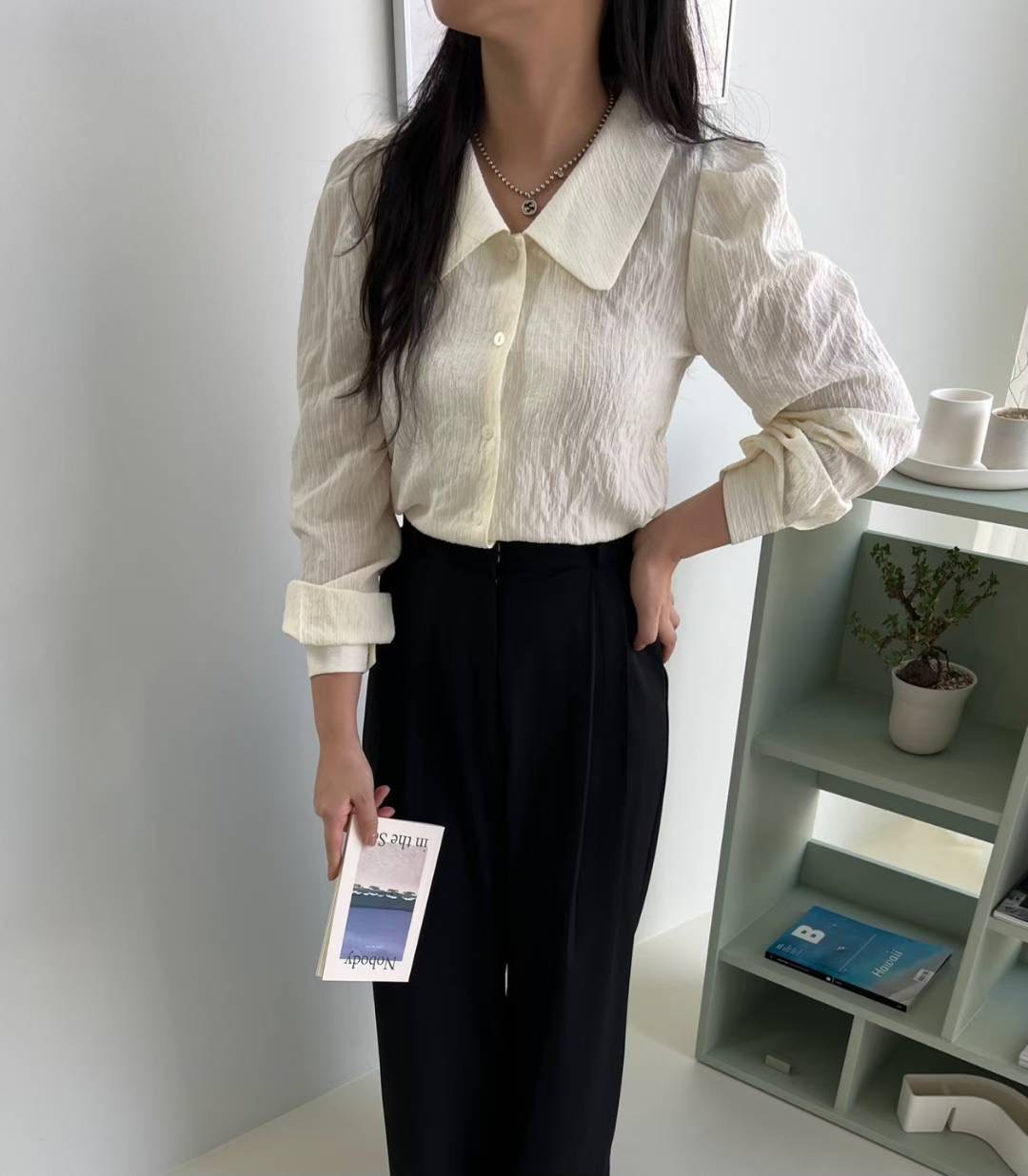 COOLPIS-쿨피스-T東大門㊣代購女士新款休閑推薦襯衫蕾絲衫COOLPIS襯衫/蕾絲衫