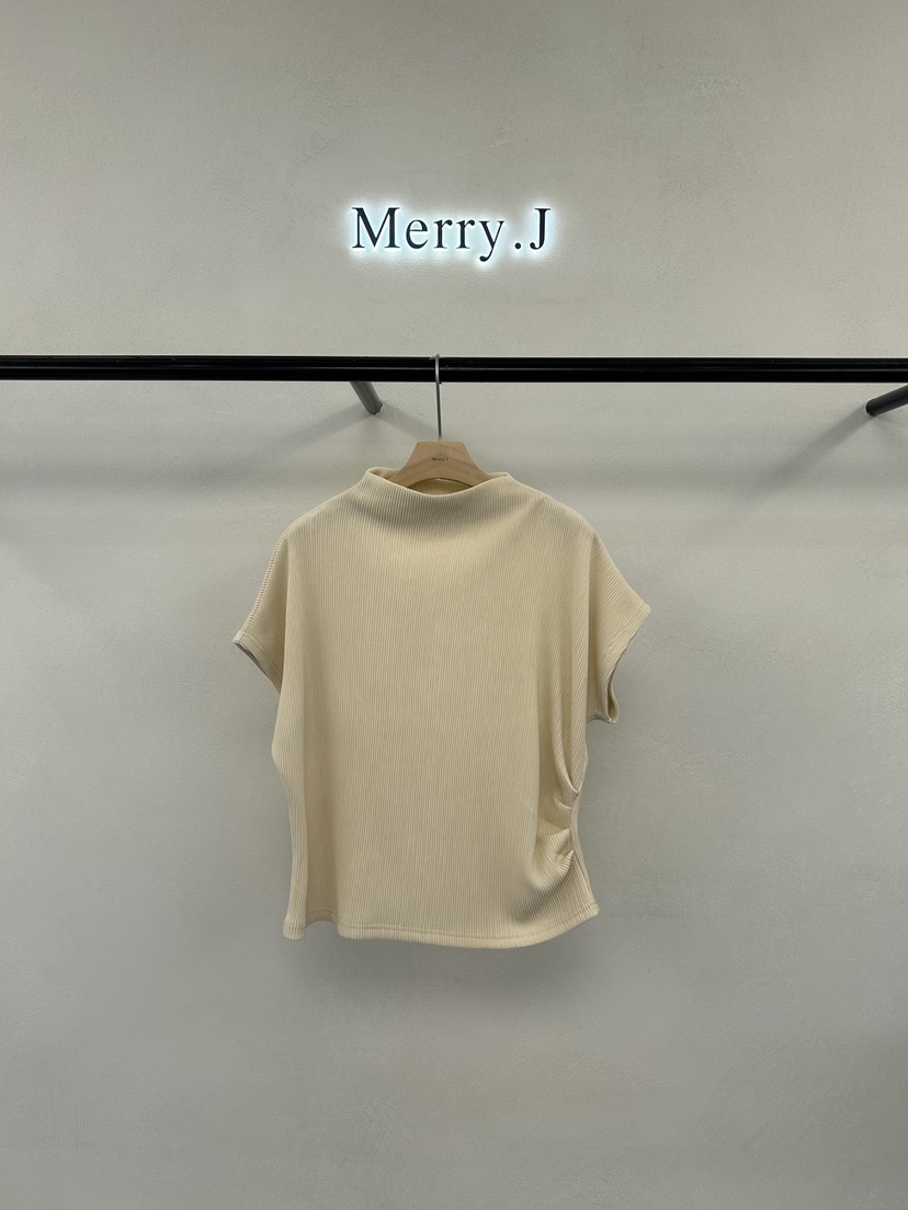 MERRY-J東大門㊣直郵女裝新品職業真品時尚人氣25秋冬推薦T恤MERRY-JT恤圖色2