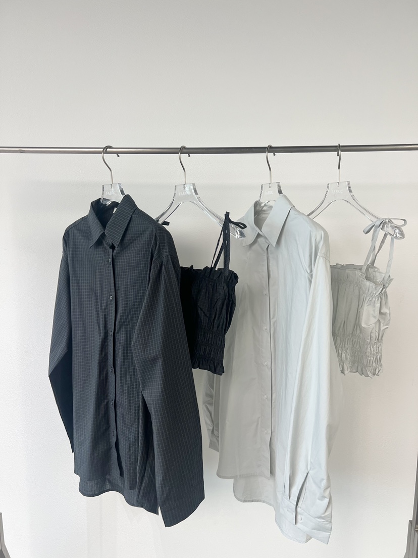 FABRIC東大門㊣實拍女裝新品真品推薦時尚25秋冬套裝假兩件FABRIC套裝