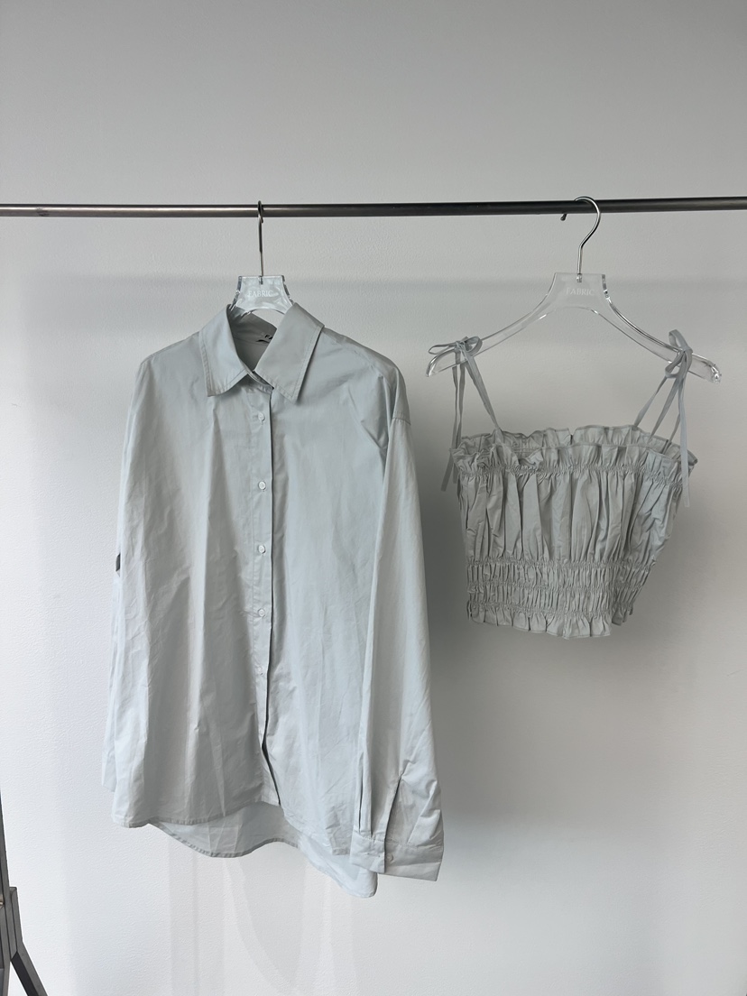 FABRIC東大門㊣實拍女裝新品真品推薦時尚25秋冬套裝假兩件FABRIC套裝