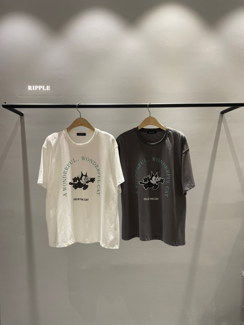 RIPPLE韓國直郵㊣女裝新款職業人氣時尚推薦真品休閑25秋冬T恤RIPPLET恤