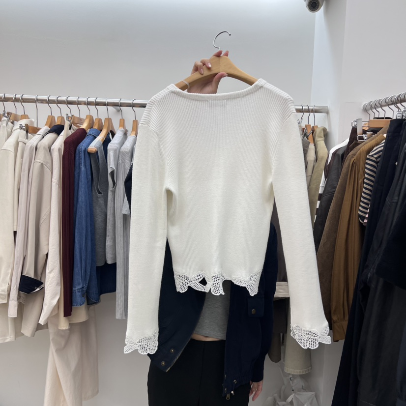 DRESS ROOM韓國直郵㊣女裝新品25秋冬熱賣推薦人氣針織衫開衫DRESS ROOM針織衫