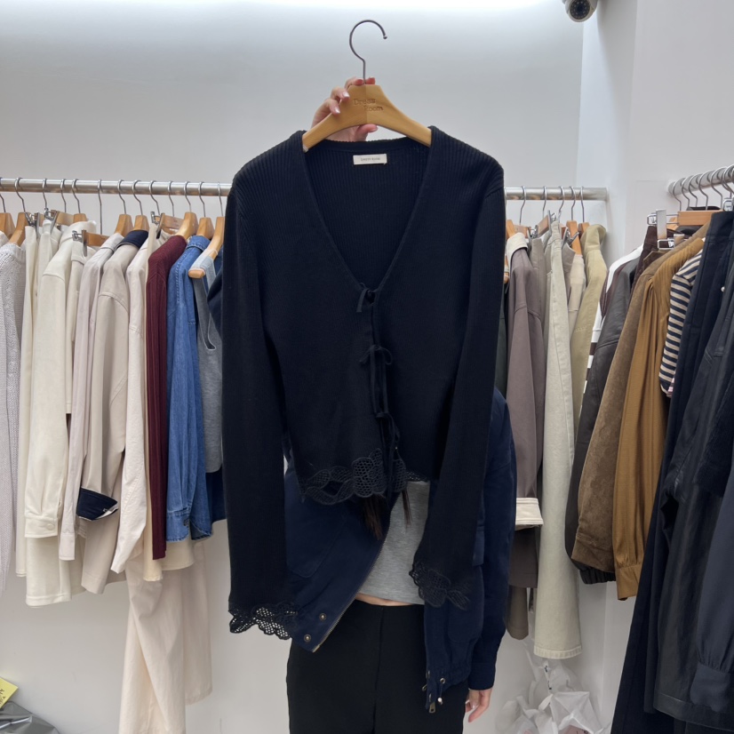 DRESS ROOM韓國直郵㊣女裝新品25秋冬熱賣推薦人氣針織衫開衫DRESS ROOM針織衫圖色3